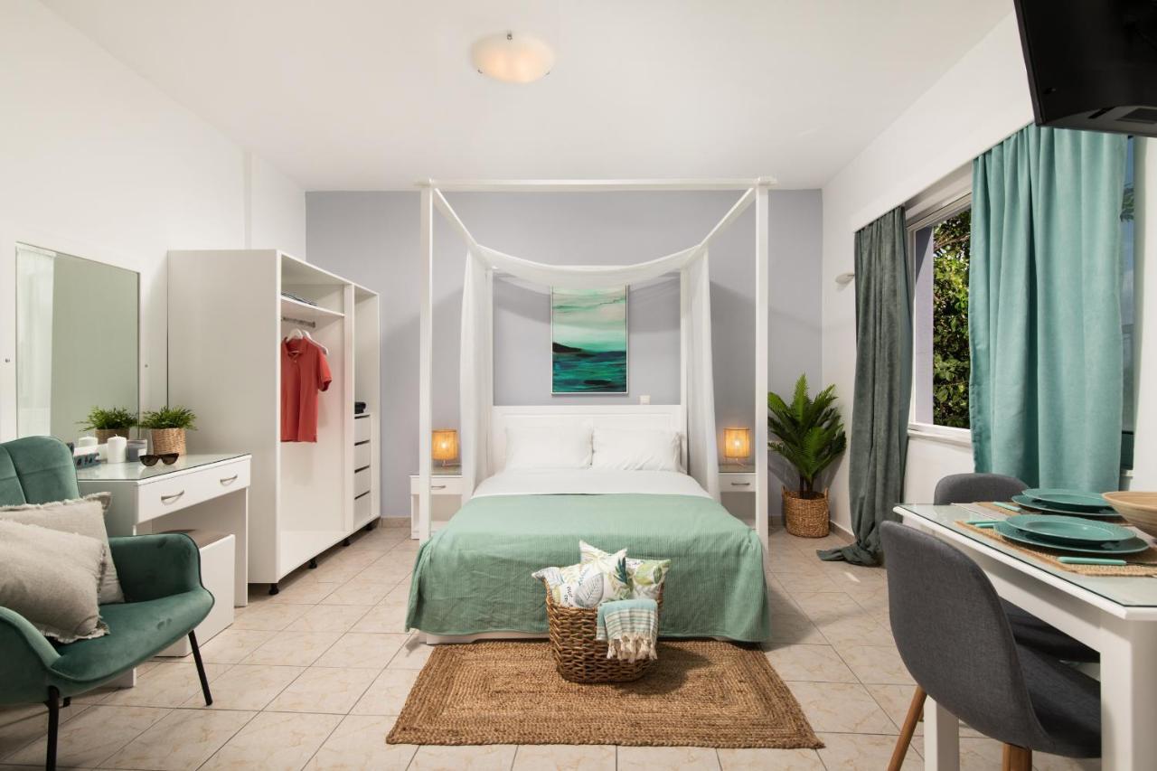 "Meraviglia Casa" Irida Apartment Hriszí Aktí Haniá Kültér fotó